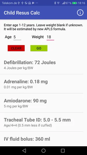 Child Resus Calc